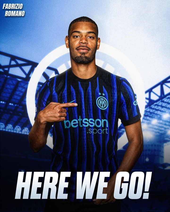 罗马诺确认：国际米兰以2500万欧元总价成功引进22岁朗斯中场迪乌夫